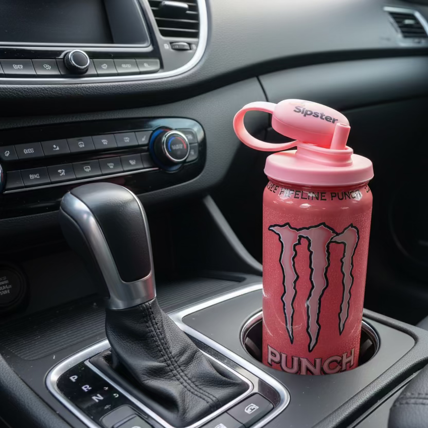 Sipster – Reusable Silicone Lid for 330ml